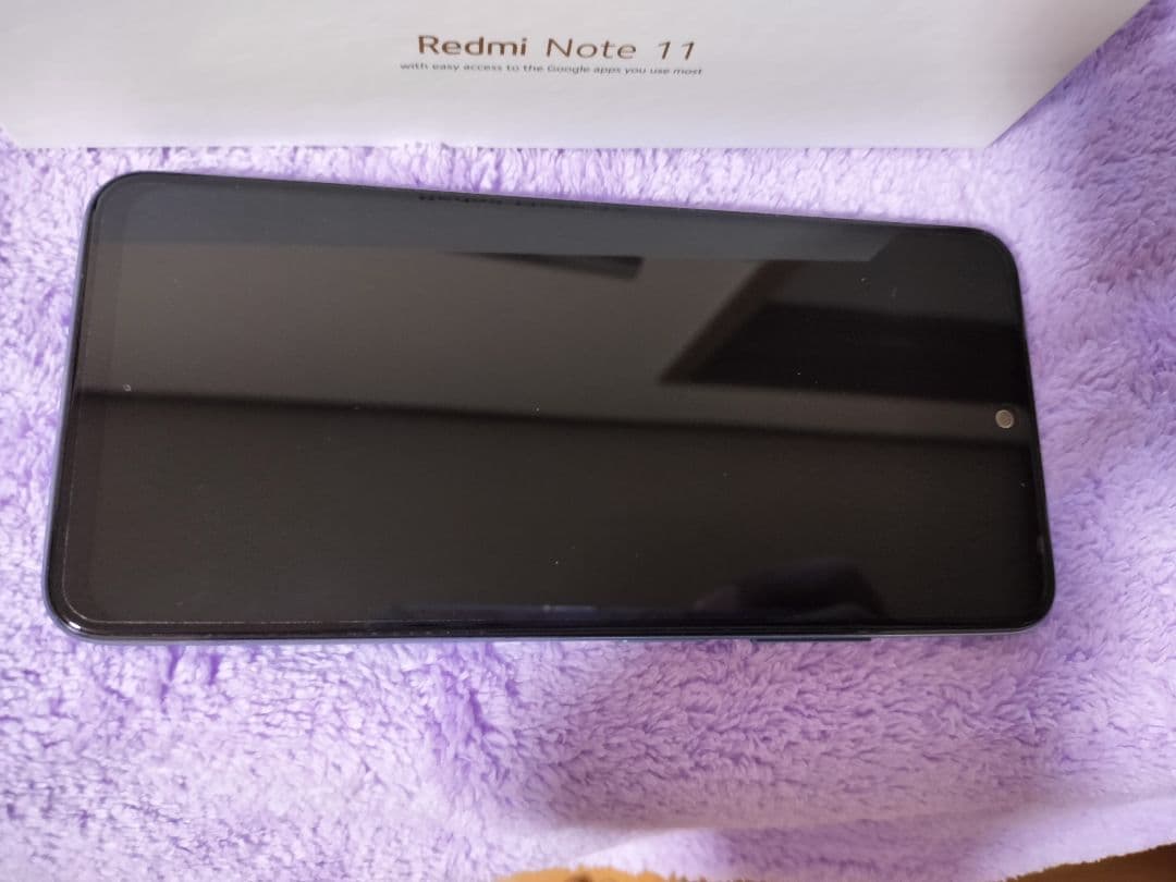 Xiaomi Redmi Note 11 グラデーションブルー 本体