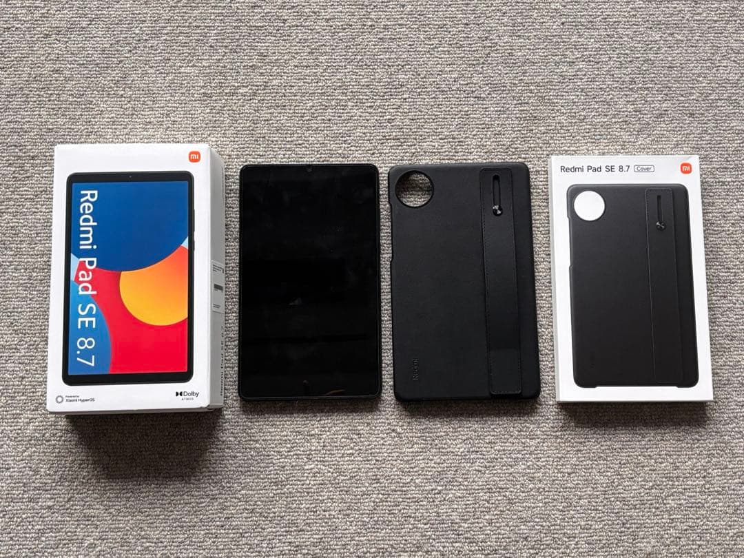 Redmi Pad SE 8.7 純正ケース付き
