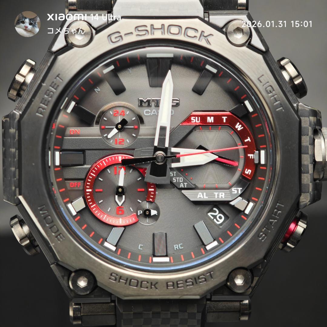 【美品】カシオ G-SHOCK MTG-B2000YBD-1AJF