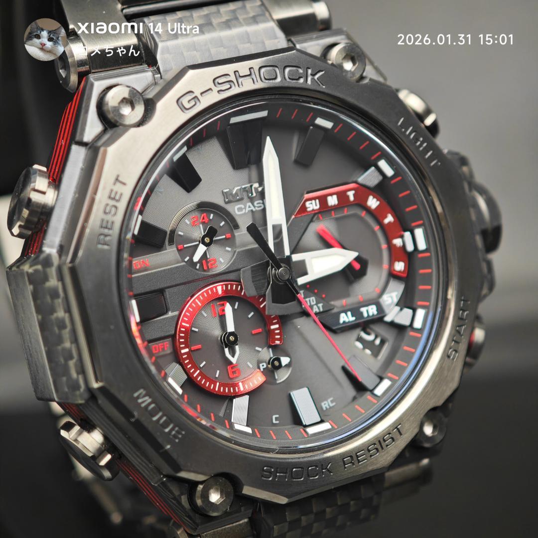 【美品】カシオ G-SHOCK MTG-B2000YBD-1AJF