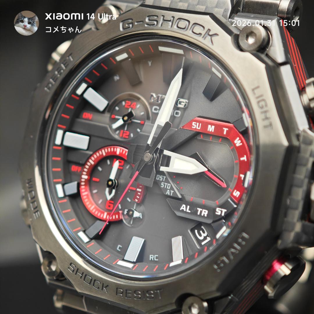 【美品】カシオ G-SHOCK MTG-B2000YBD-1AJF