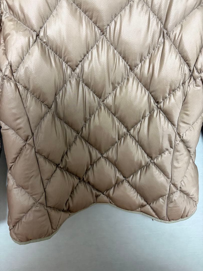 mont-bell ライトアルパインダウンジャケット レディース L ベージュ