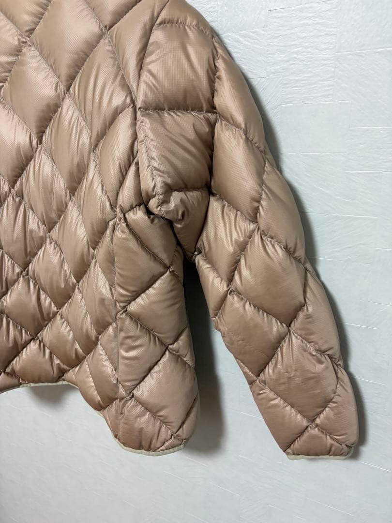 mont-bell ライトアルパインダウンジャケット レディース L ベージュ