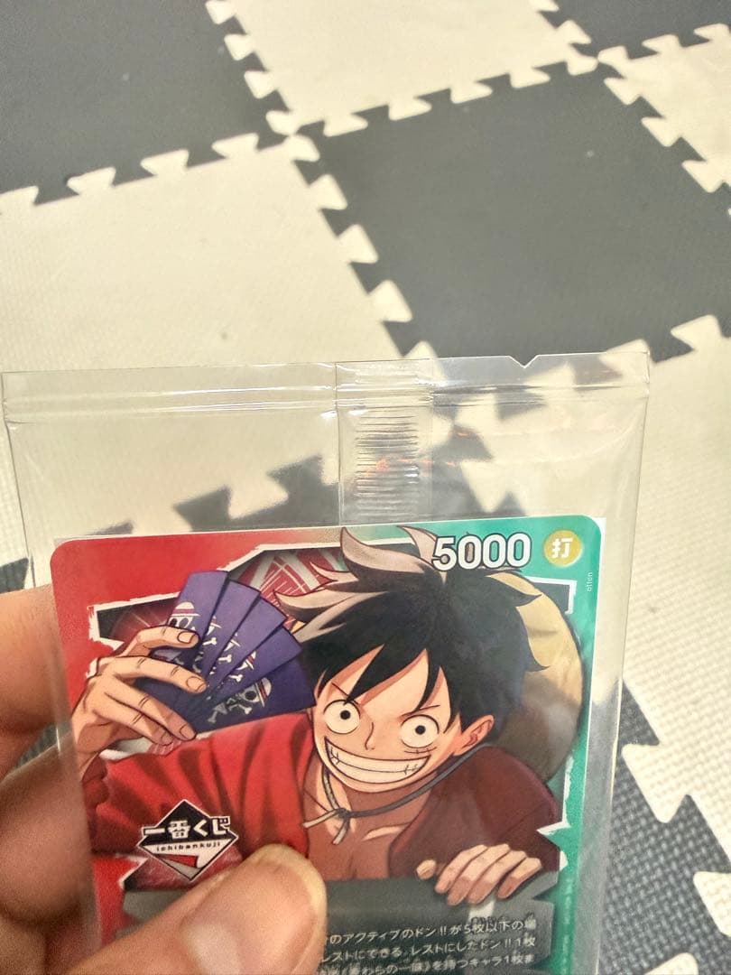 ONE PIECE 一番くじ カードゲーム A賞 ルフィ プロモカード