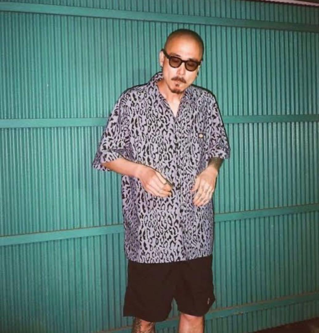WAKO MARIA×dickies レオパード柄 半袖シャツ