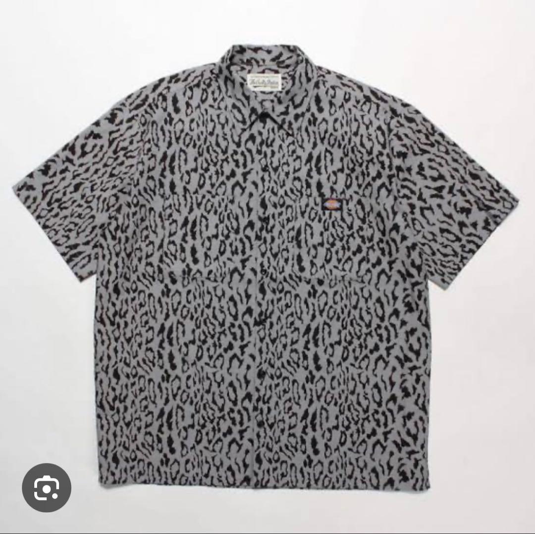 WAKO MARIA×dickies レオパード柄 半袖シャツ