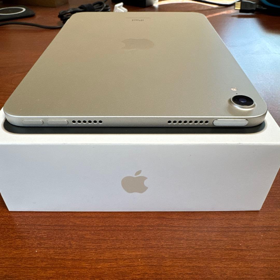 【美品】iPad mini 第6世代 64GB Wi-Fi スターライト