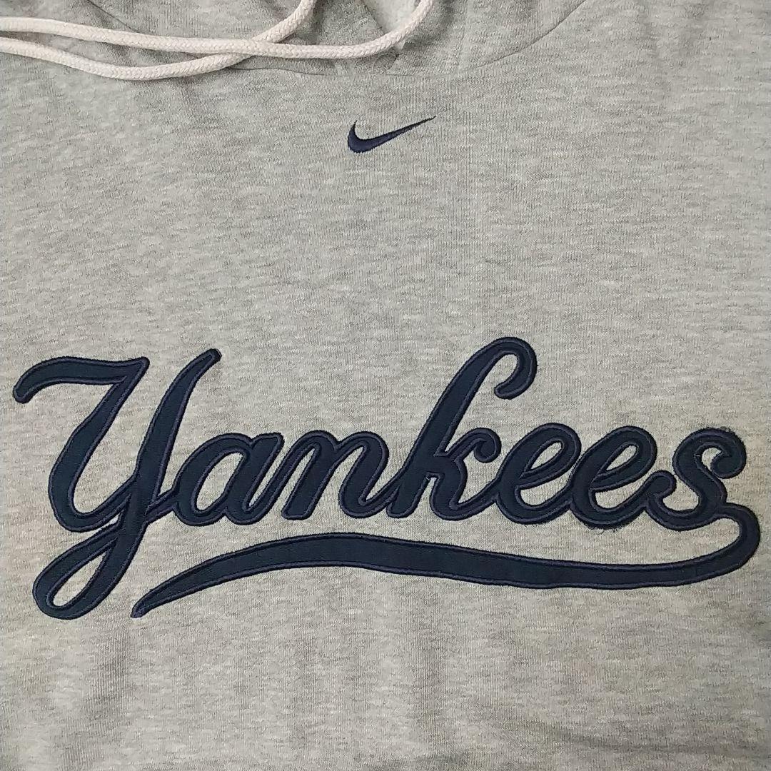 希少サイズ☆ナイキ ヤンキース 刺繍 センターロゴ スウェット 3L相当