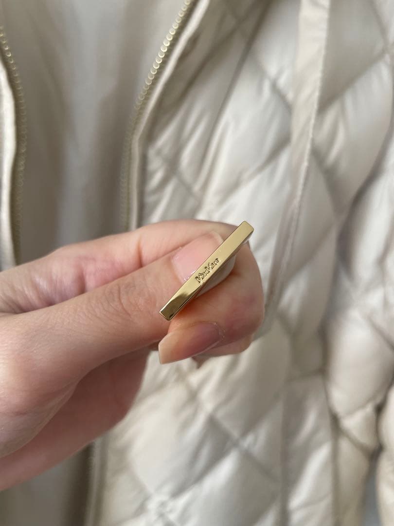 MaxMara The Cube ダウンジャケット アイボリー