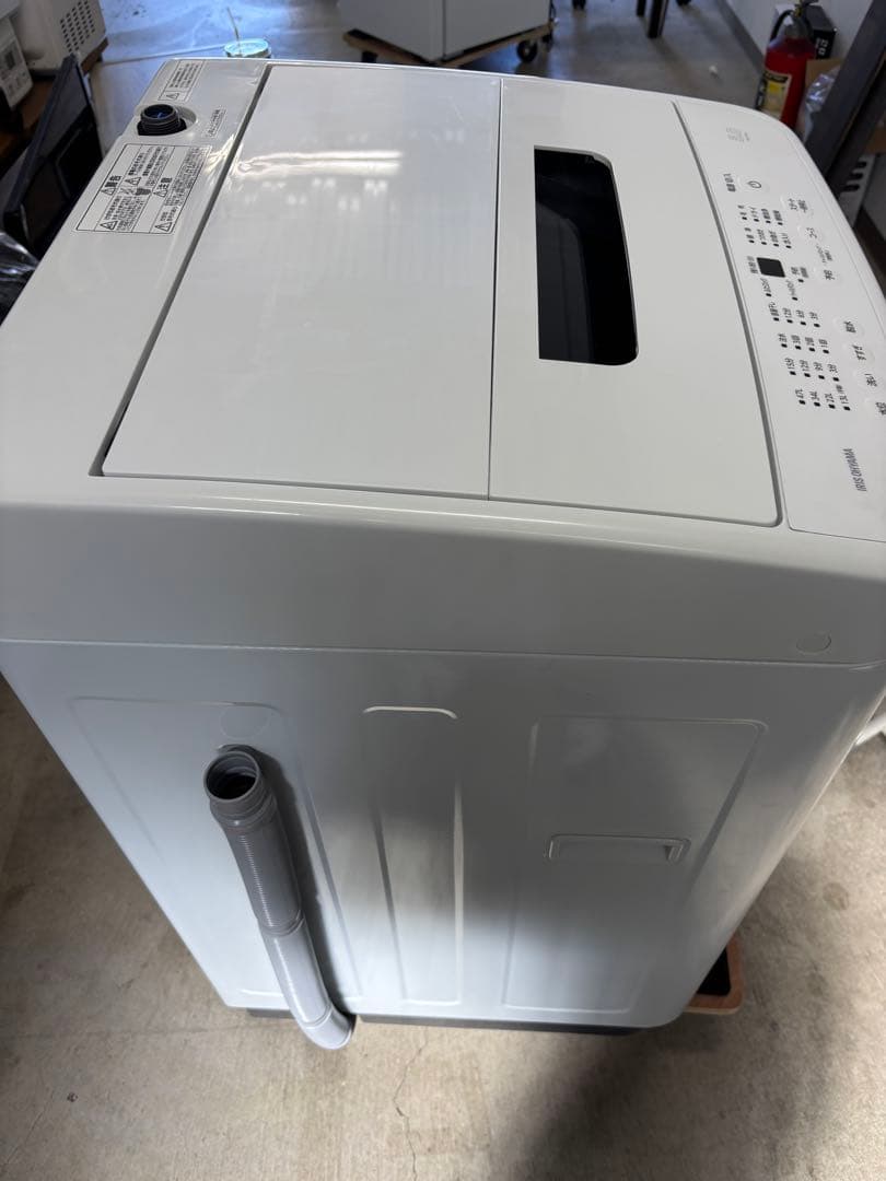 2024年製　アイリスオーヤマ 洗濯機 5.0kg ホワイト IAW-T504