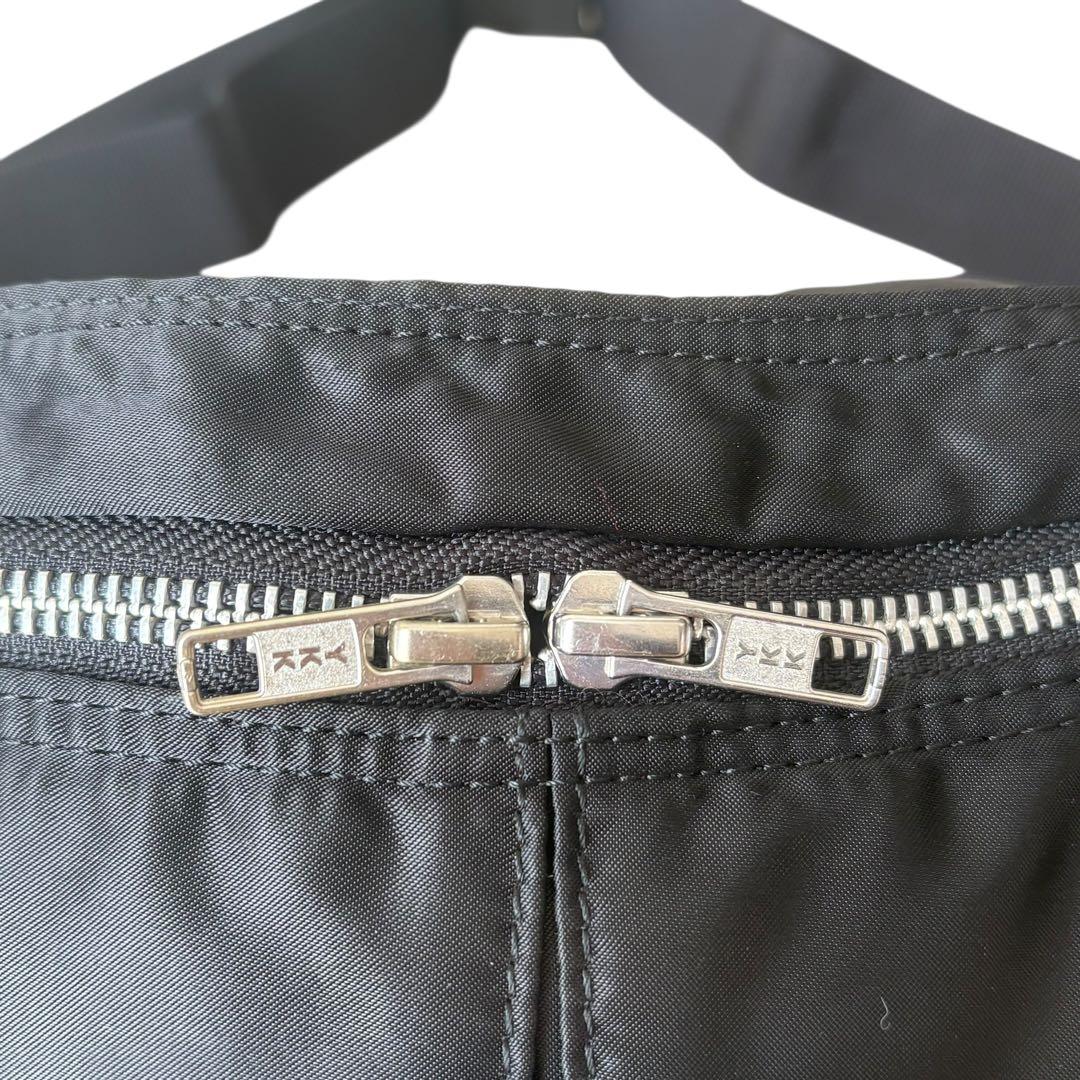 美品✨PORTER タンカー ボディバッグ ウエストバッグ ブラック ポーター