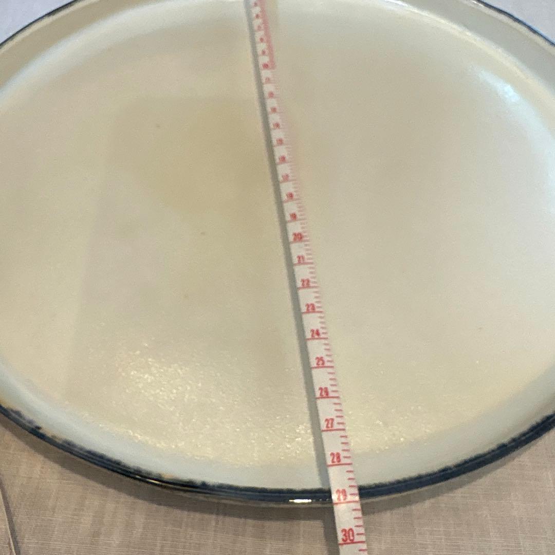 中里花子_ 大皿 プレート 未使用　Φ29cm× h2cm