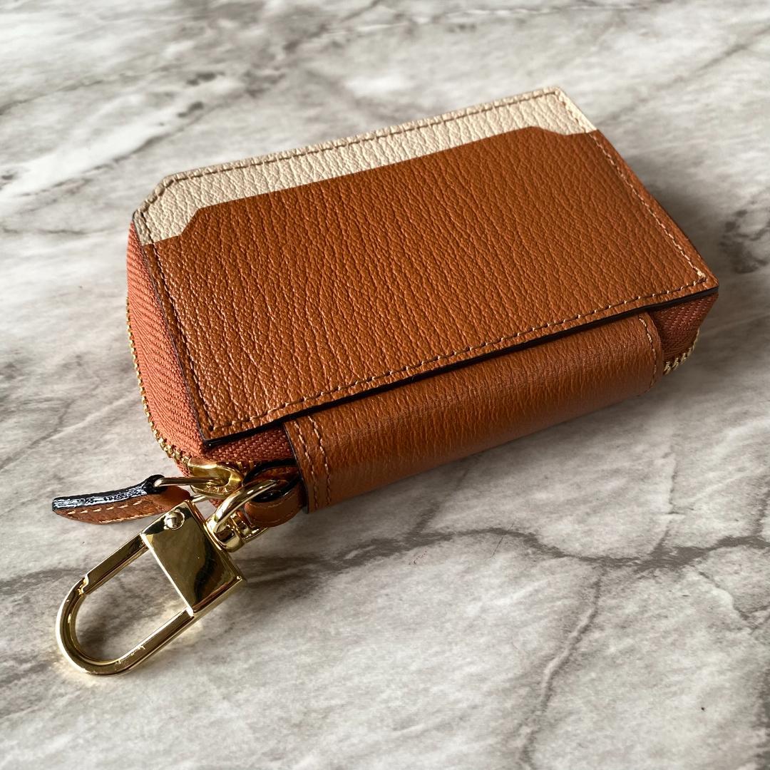 2286【新品 定価2.2万円】ラルコバレーノ★スマートW キーケース★鍵 入れ