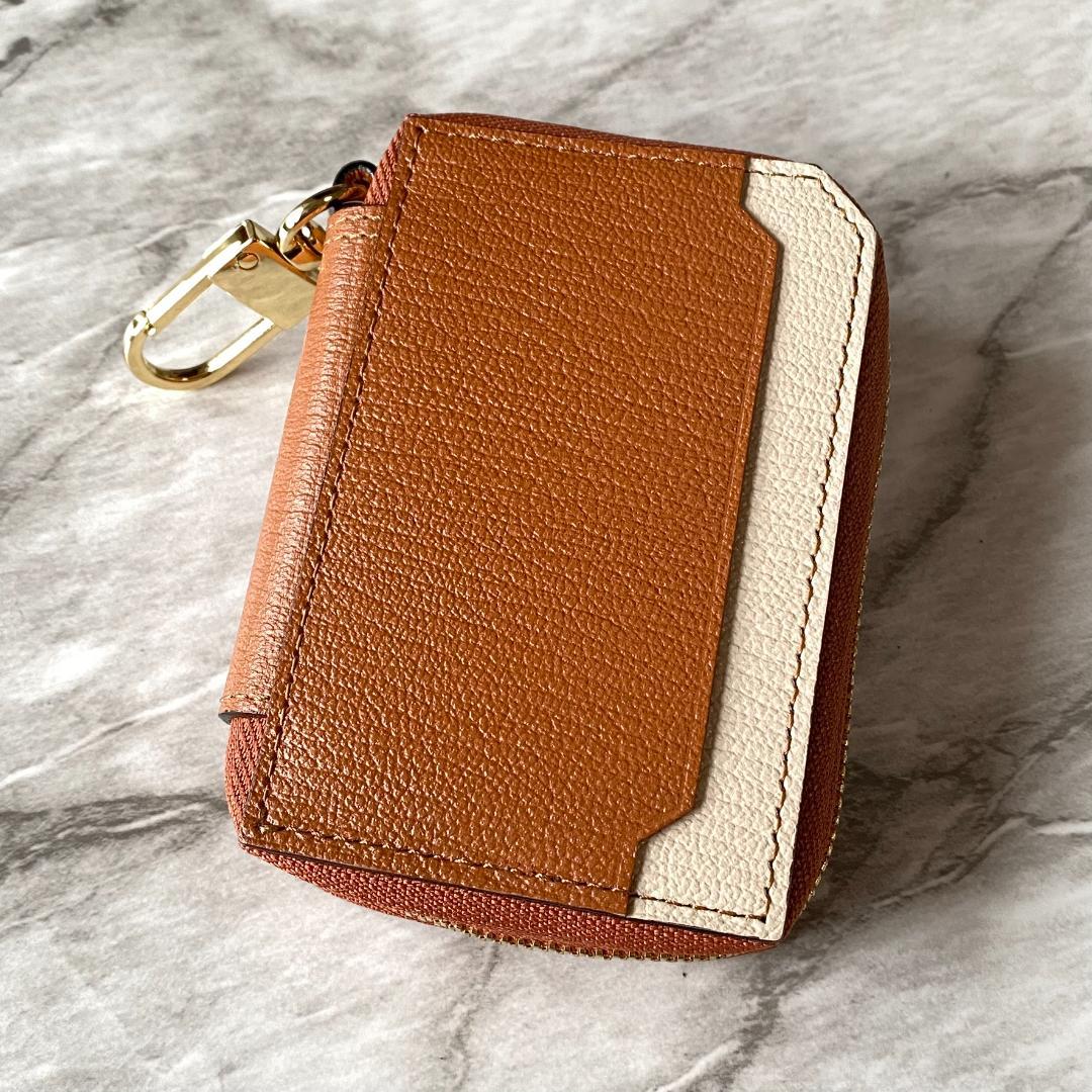 2286【新品 定価2.2万円】ラルコバレーノ★スマートW キーケース★鍵 入れ