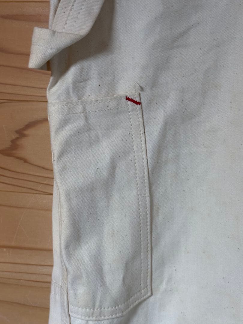 Carhartt オーバーオール プリントタグ　山ポケット デッドストック