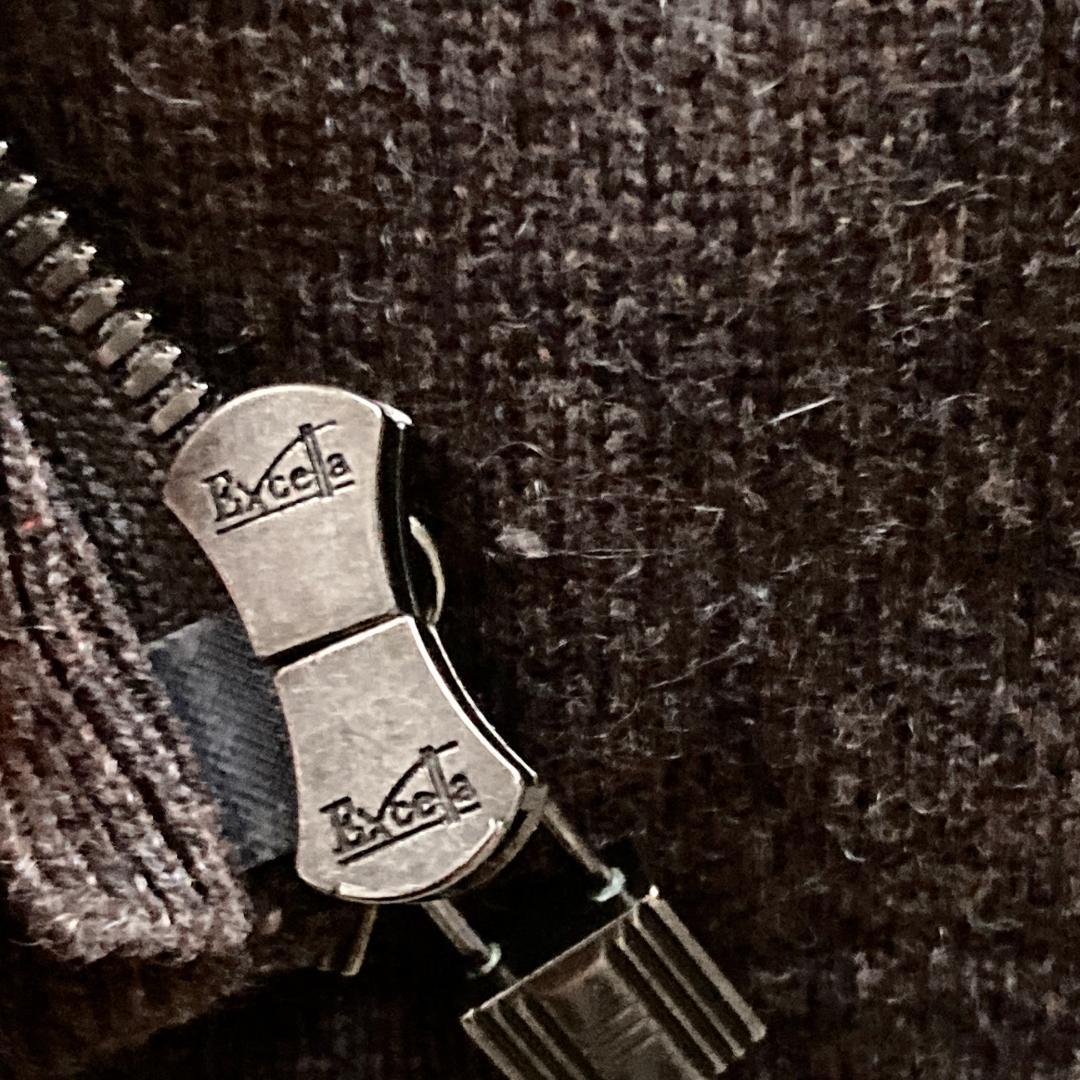 レア 美品　エルメス　L ニット　カーディガン　アンサンブル　ブラウン