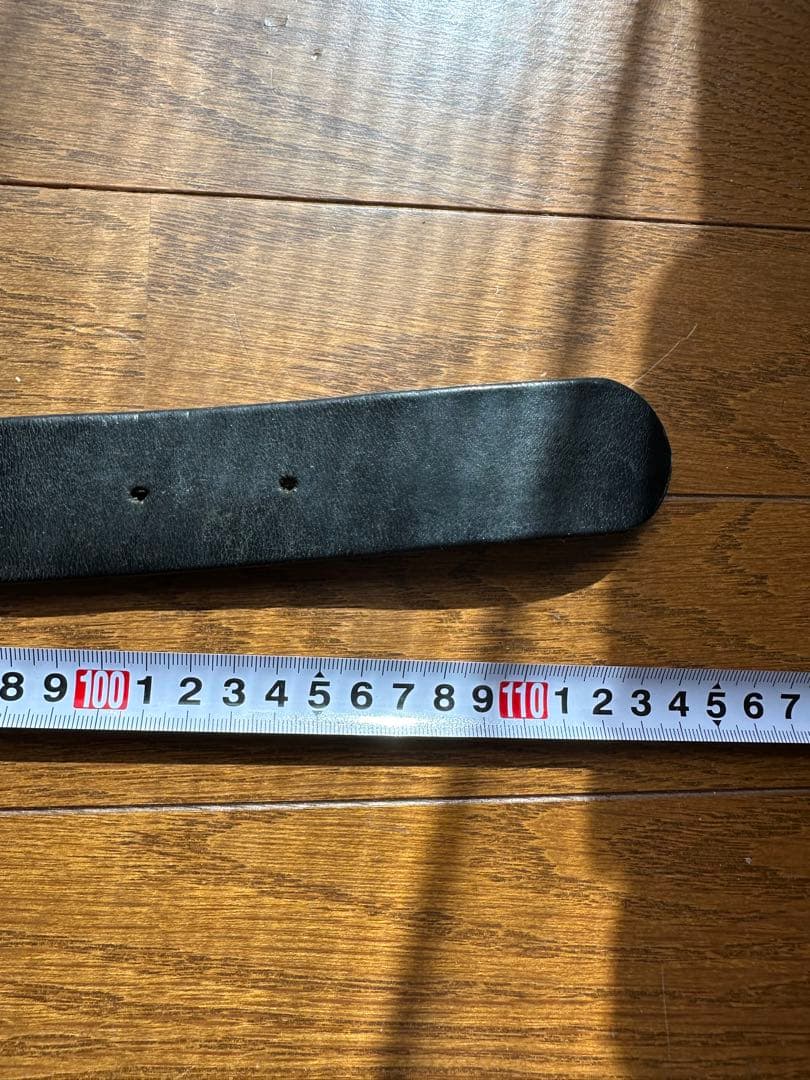 NUMBER (N)INE レザーベルト ピラミッドスタッズ W82-102cm