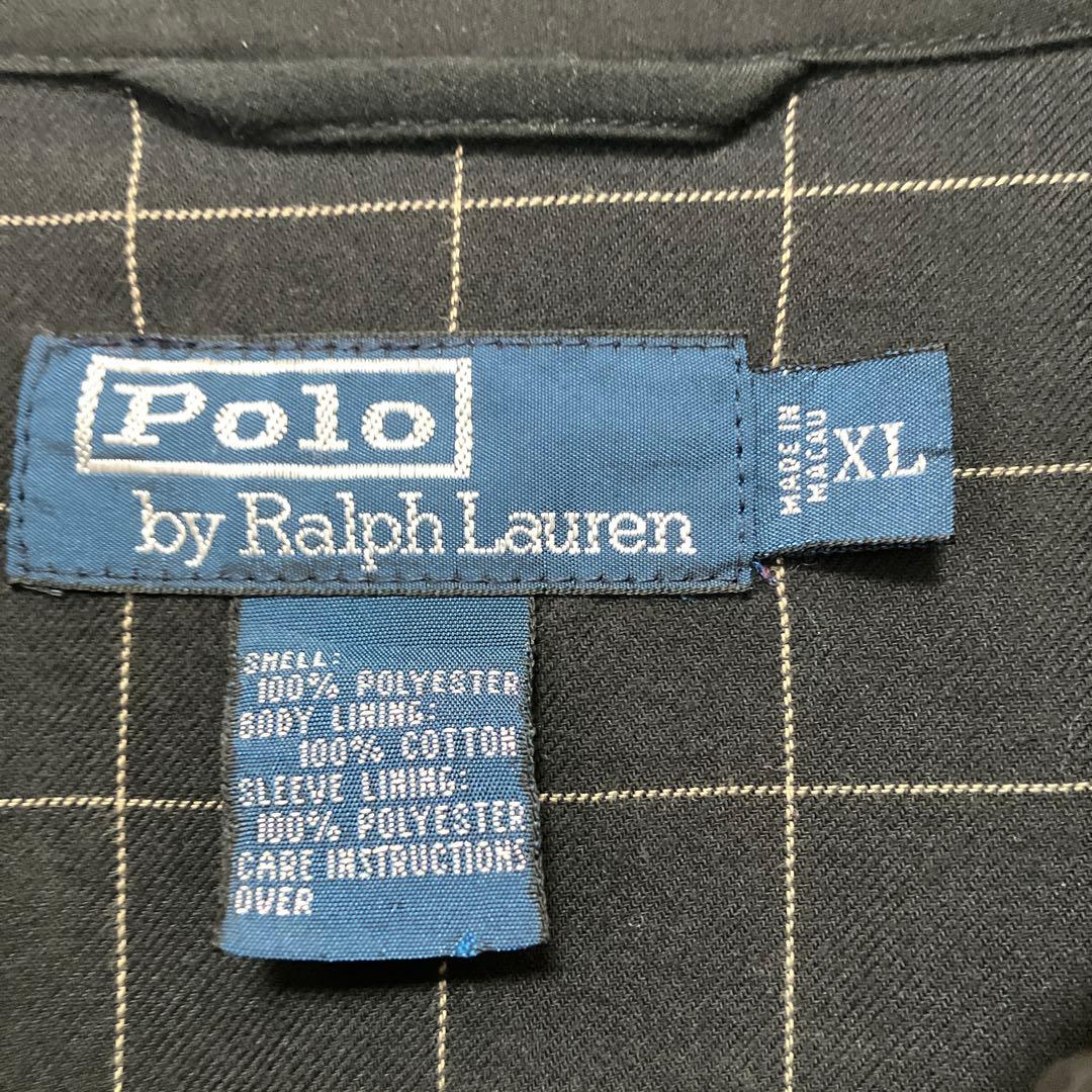 す*か様 美品 Polo by Ralph Lauren ブラック スイングトッ