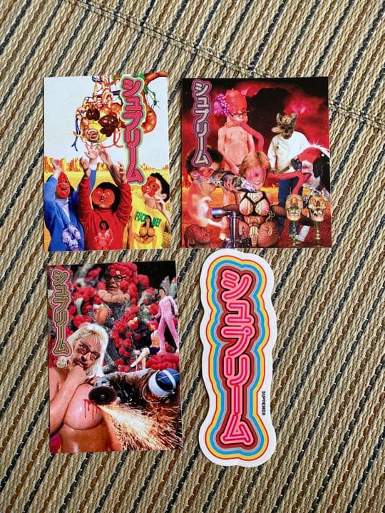 supremeステッカー