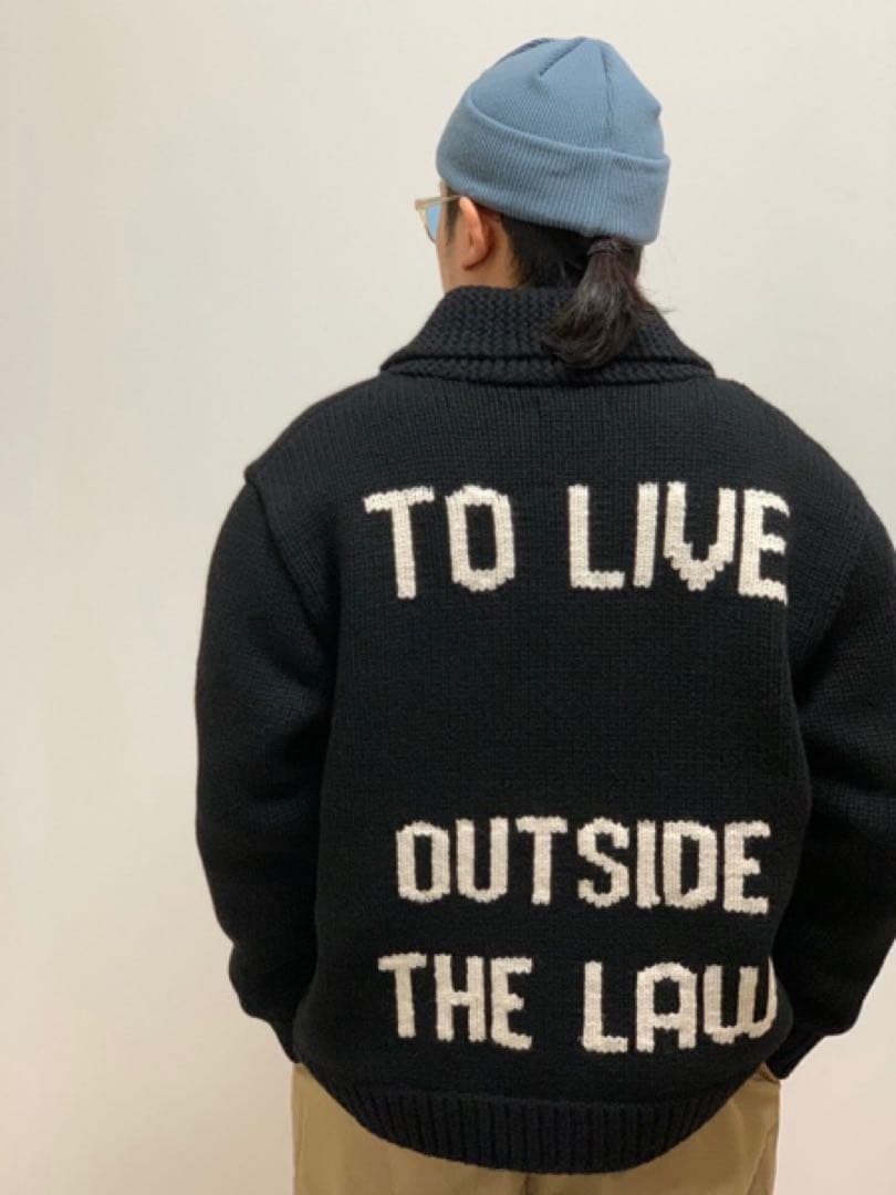 亀*ー様 希少 COOTIE Cowichan Knit カウチンニット 厚手