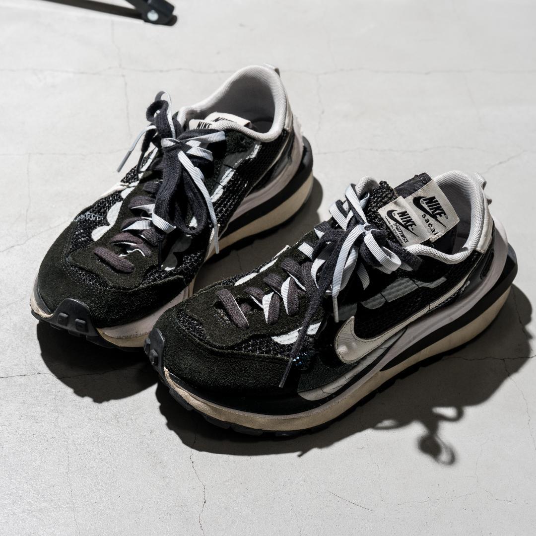 靴 sacai Nike VaporWaffle CV1363-001 25.5