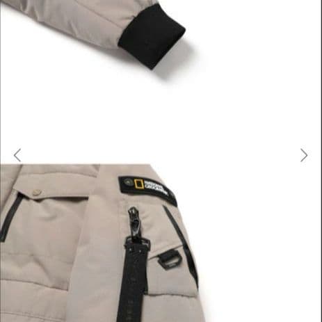 NATIONAL　GEOGRAPHICダウンジャケット