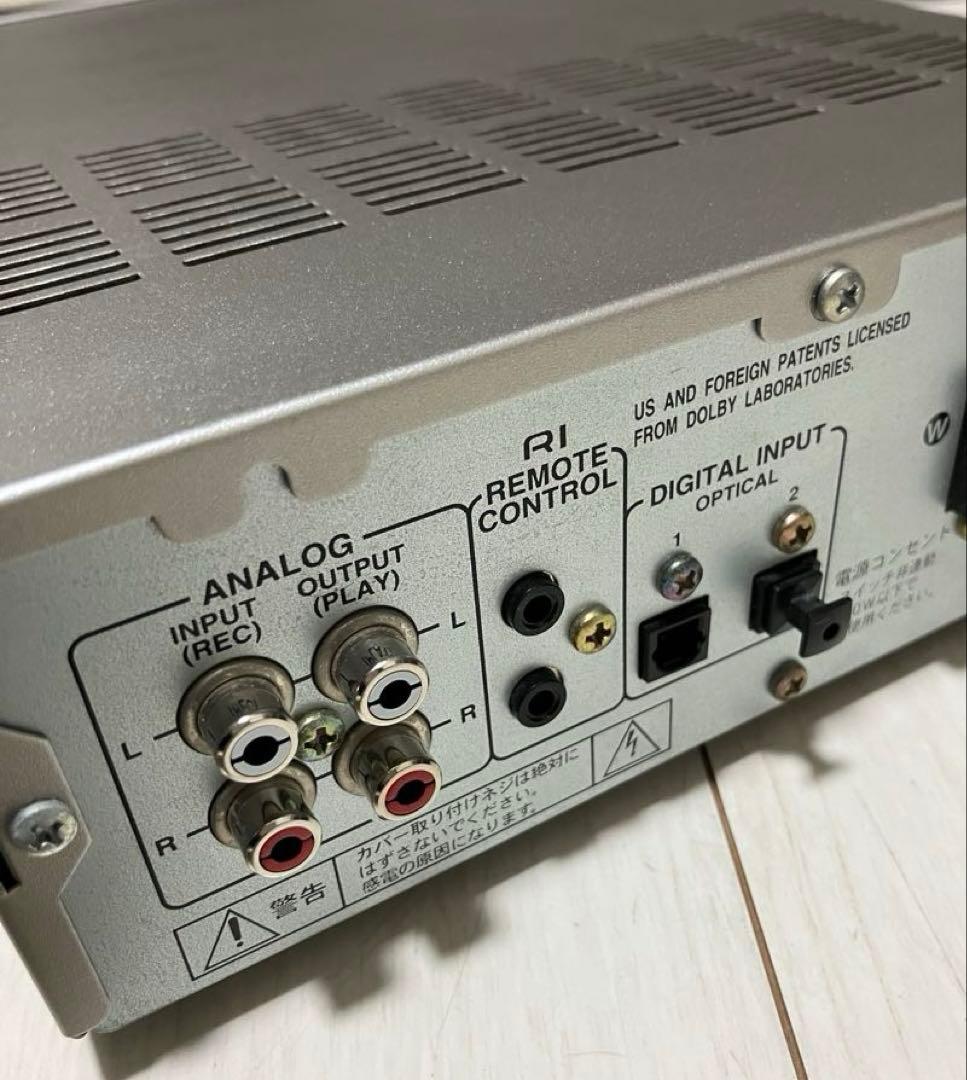 ONKYO ミニディスクレコーダー MD-105X 再生、録音可