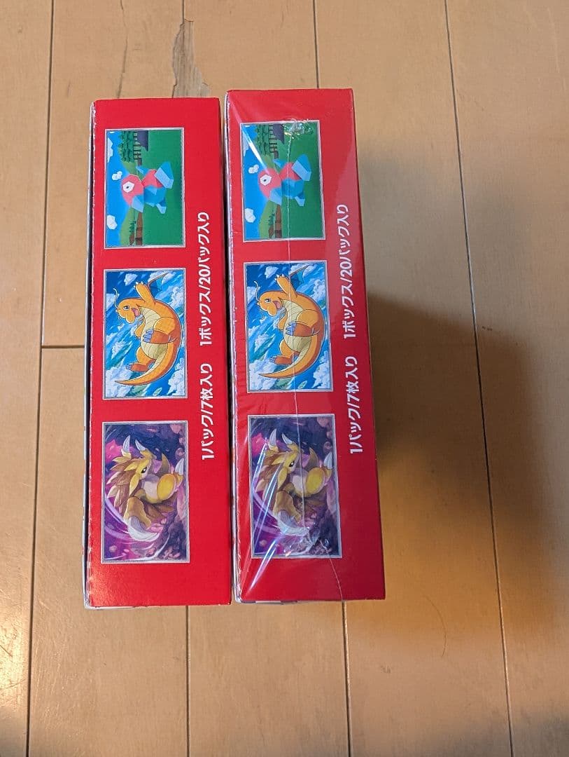 ポケモンカード151 BOX　シュリンク付き、無し　各1個