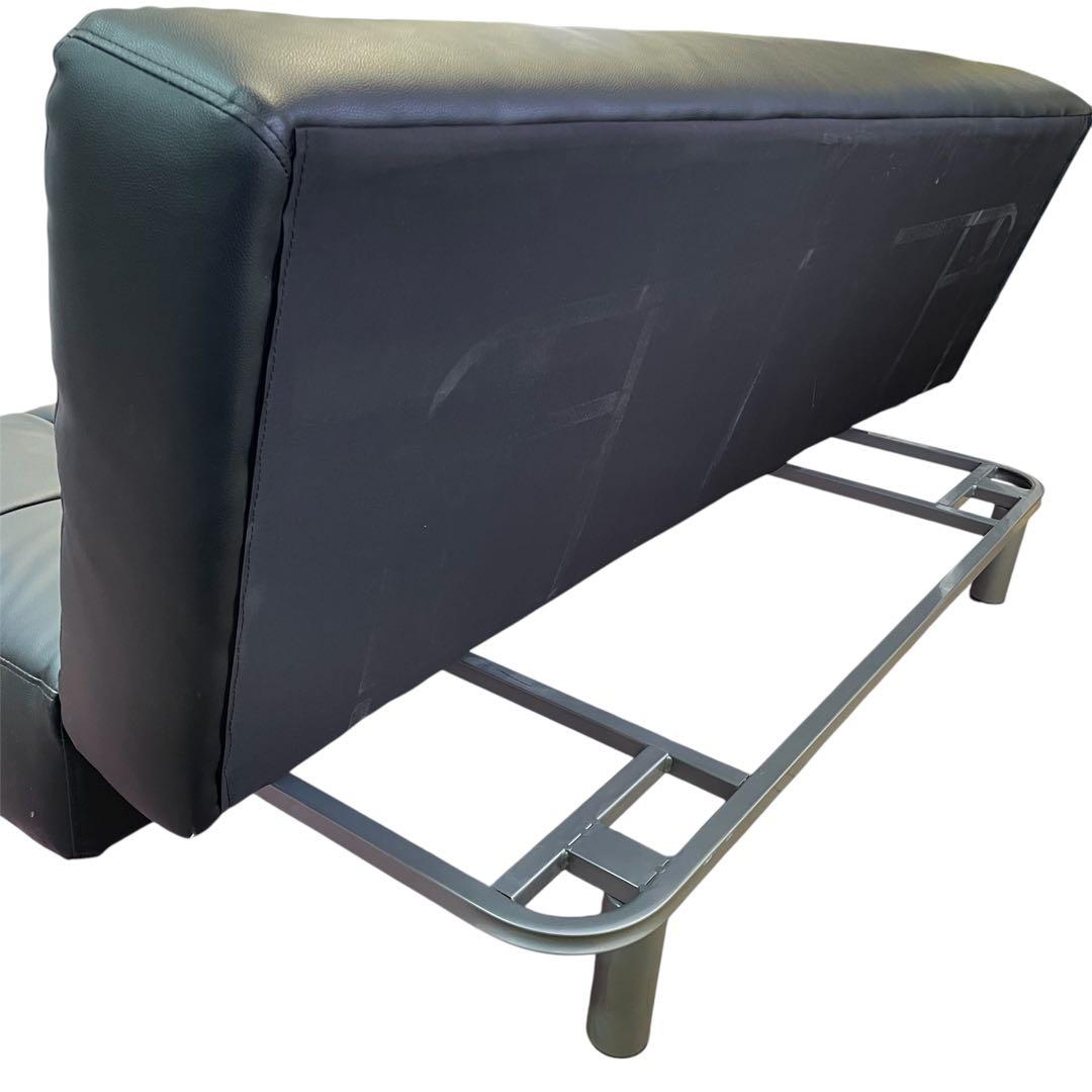 【引取専用】ニトリ ソファベッド Nシールド BK