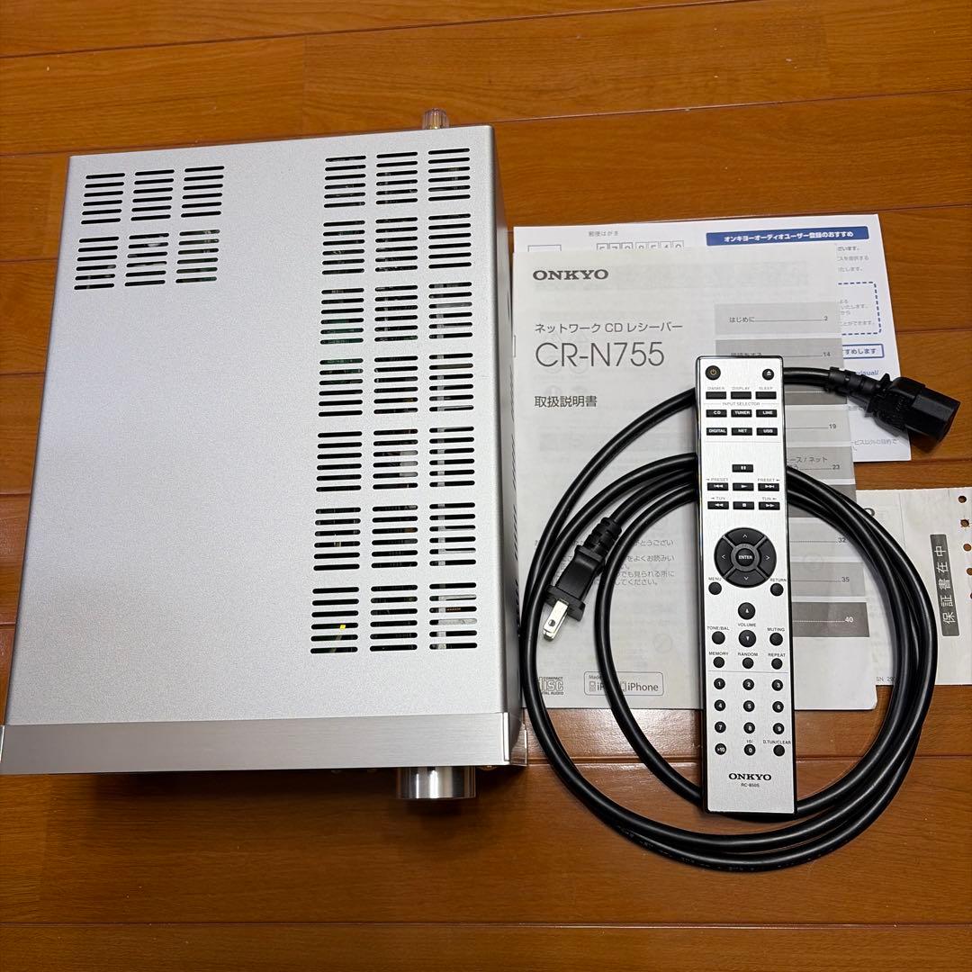 オンキョー ONKYO ネットワーク CD レシーバー CR-N755 本体
