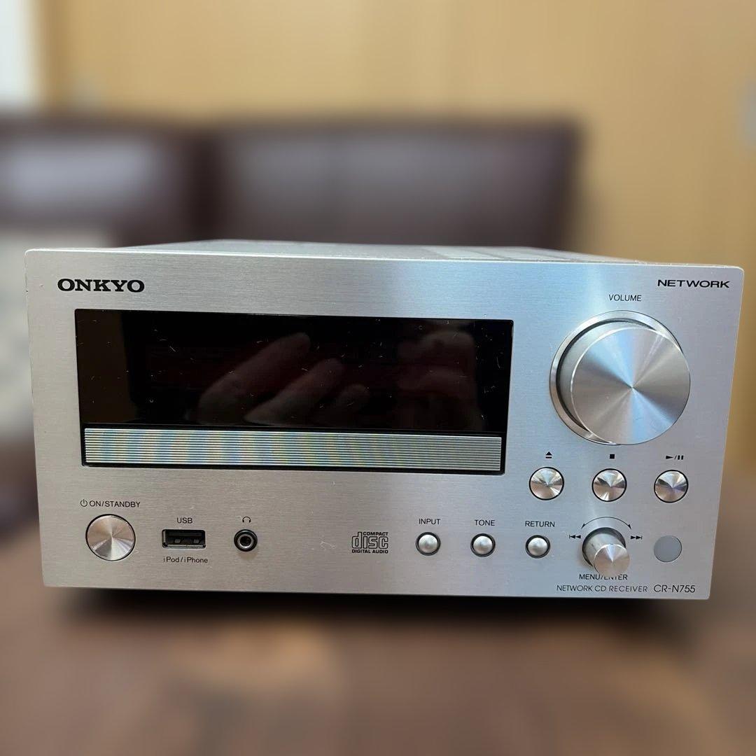 オンキョー ONKYO ネットワーク CD レシーバー CR-N755 本体