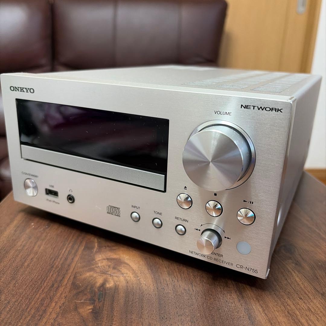 オンキョー ONKYO ネットワーク CD レシーバー CR-N755 本体