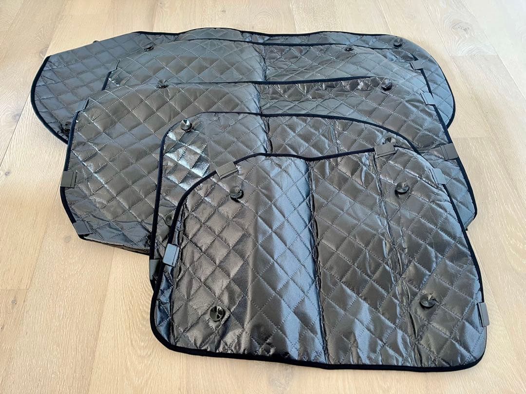 ノア 90系 専用 サンシェード カーテン カーシェード ブラック 前後セット