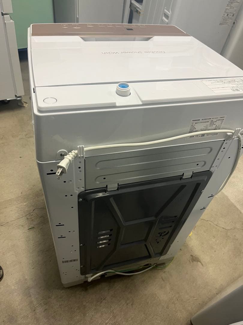 【極美品】2024年製 TOSHIBA 全自動洗濯機 5kg AW-5GA4　T