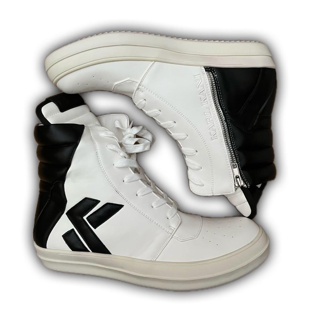 ヨ*オ様 超希少 90's karl kani スニーカー ハイカット デッド