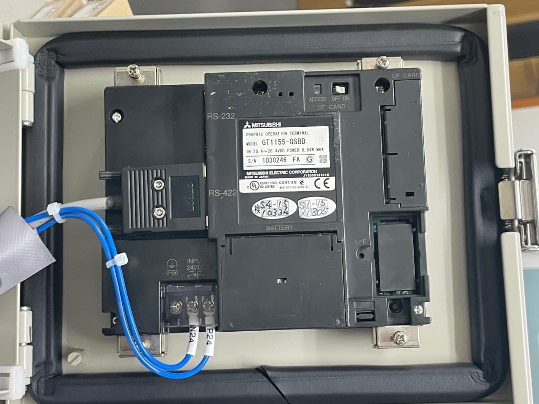 電気工事業者必見！価格交渉歓迎！ 三菱 シーケンサー・タッチパネル 学習用制御盤