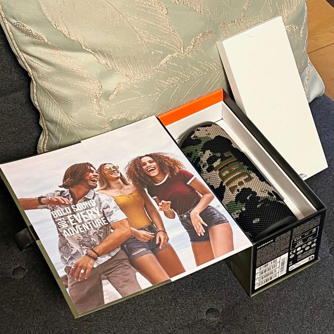 【美品】JBL FLIP6 迷彩色(スクワッド)