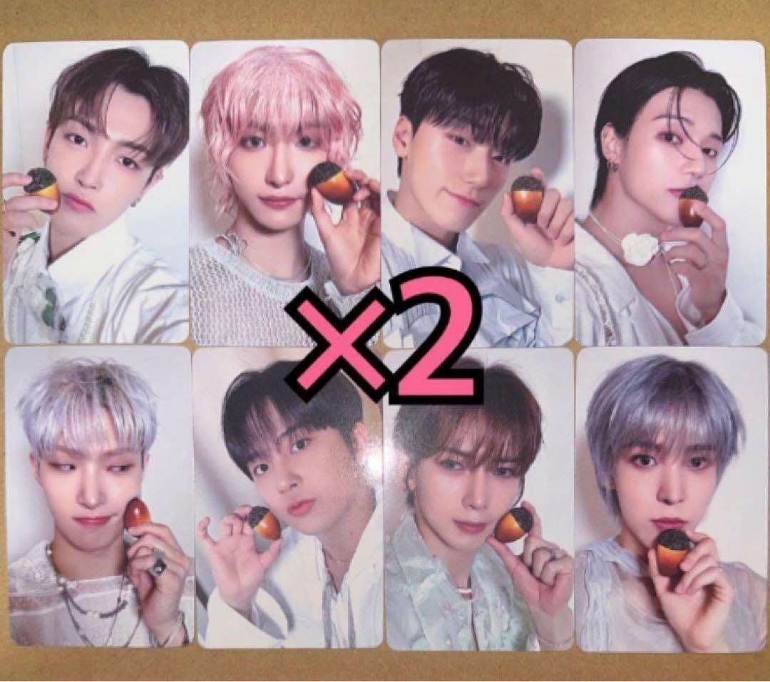 ATEEZ トレカ タワレコ ラキロト GOLDENHOUR2 8種コンプ ×2