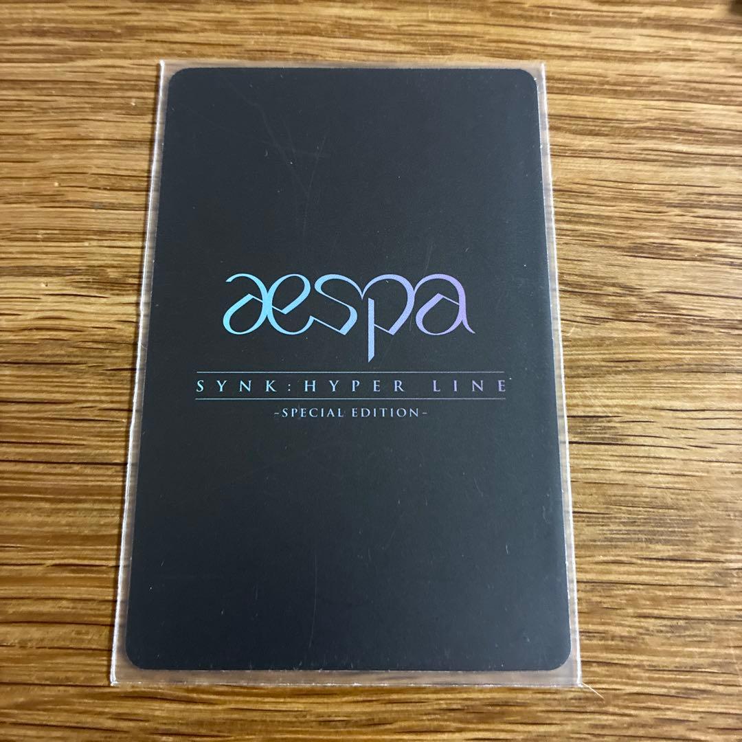 aespa SYNK : HYPERLINE 東京ドーム　 特典　 カリナ　公式