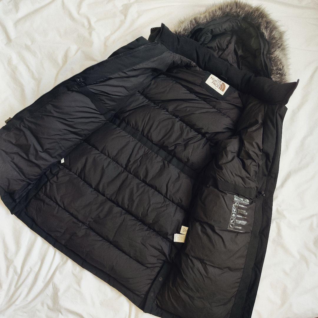 【人気モデル】ノースフェイス★ファー付きダウンジャケット Lサイズ
