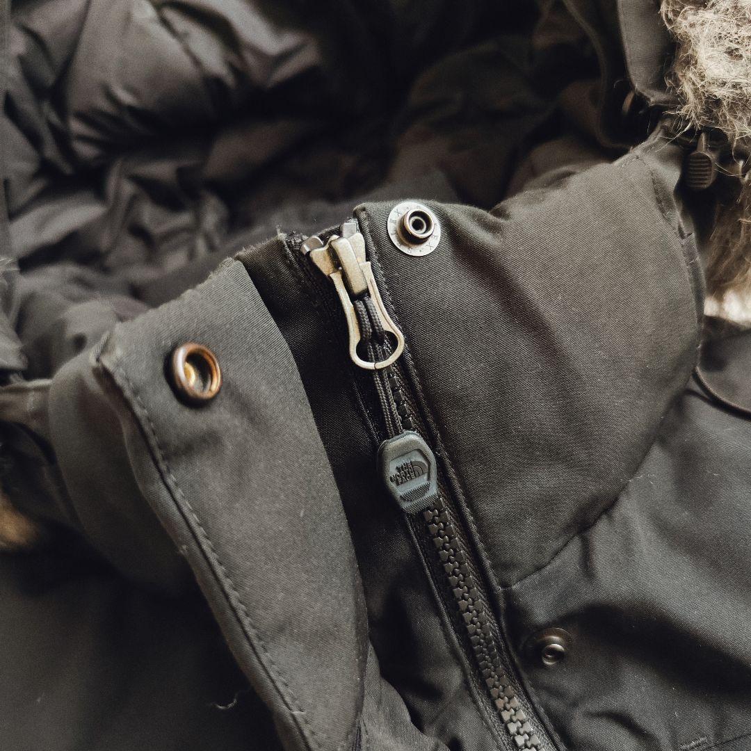 【人気モデル】ノースフェイス★ファー付きダウンジャケット Lサイズ