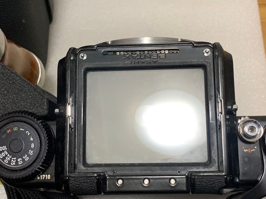 PENTAX 6x7 TAKUMAR 1:2.4 105 グリップ ケース付き