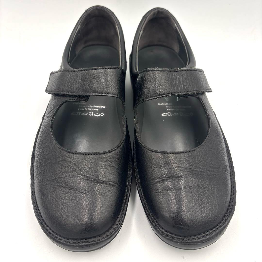 ストロバー strober メリージェーン コンフォートシューズ【24.5】黒