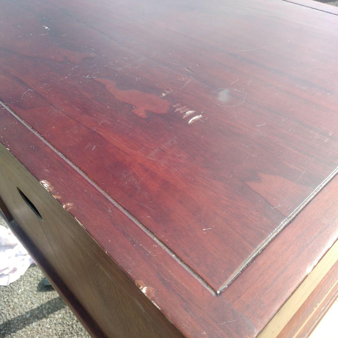 4983）民芸家具・時代箪笥風　和風のテレビ台　８８×４４ｃｍ、高さ４５ｃｍ