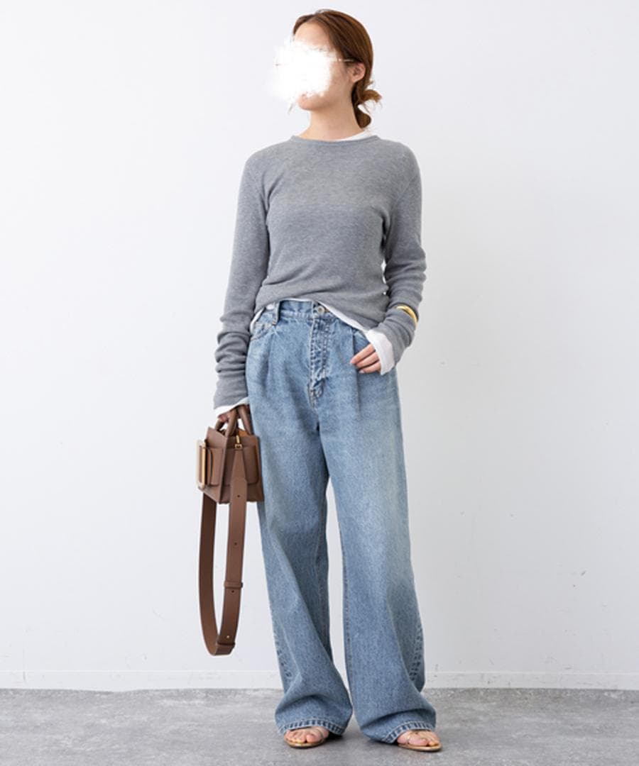 Deuxieme Classe ドゥーズィエムクラス タックバギーデニム