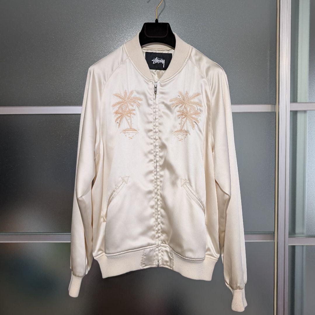 Stussy ヤシの木 スカジャン 背面ロゴ