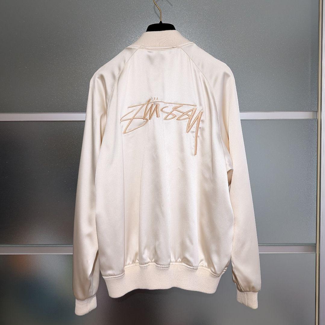 Stussy ヤシの木 スカジャン 背面ロゴ