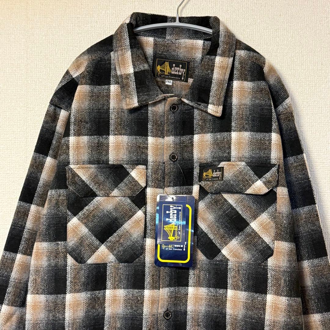 ダービー オブ サンフランシスコ スタイル 415 プレイド ネルシャツ 2XL