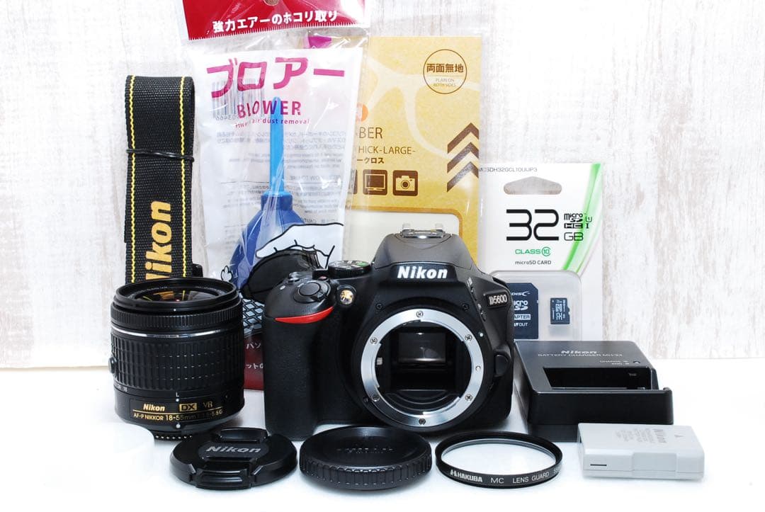 ❤️美品❤️ショット数僅か❤️Wi-Fi搭載❤️スマホ転送 Nikon D5600