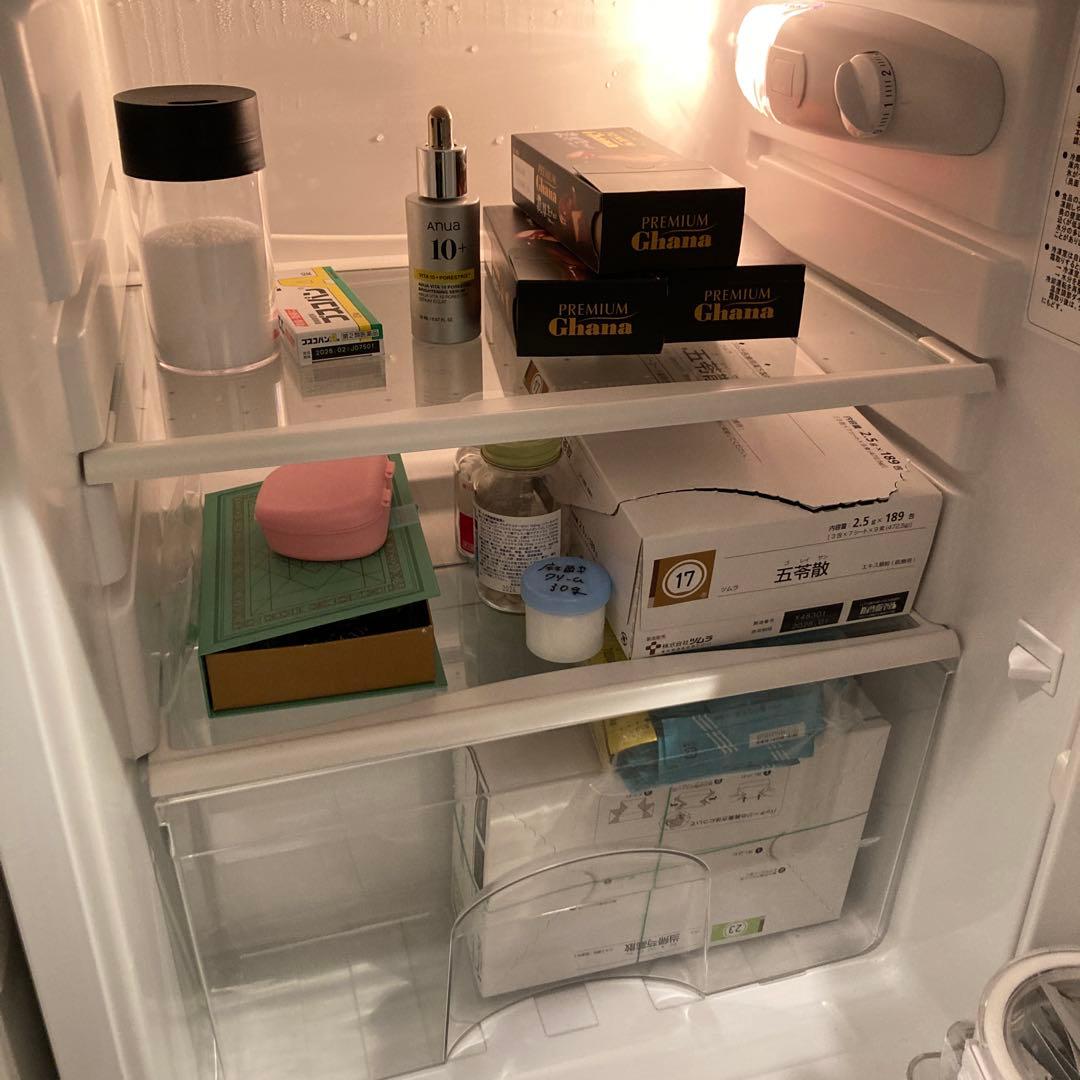 ハイセンス　2ドア冷蔵庫冷凍庫　一人暮らし用